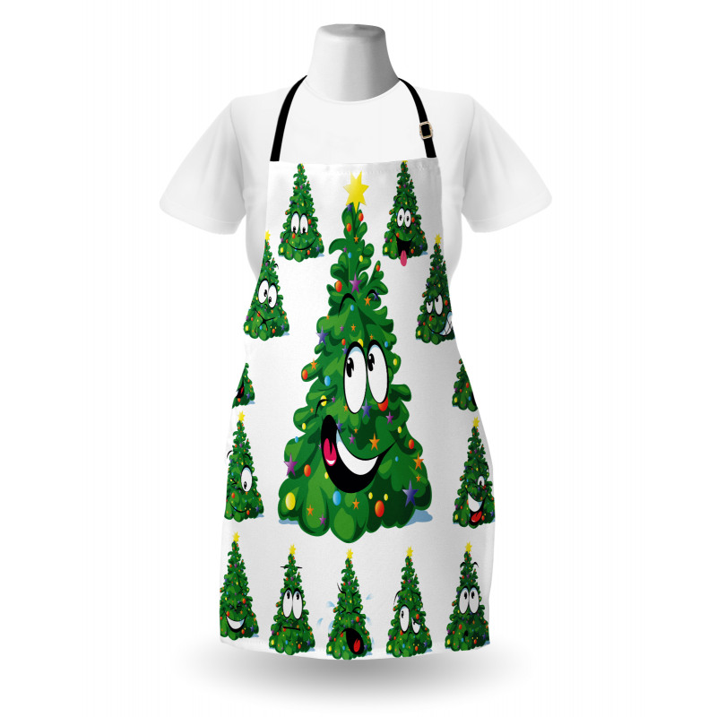 Xmas Cartoon Funny Apron