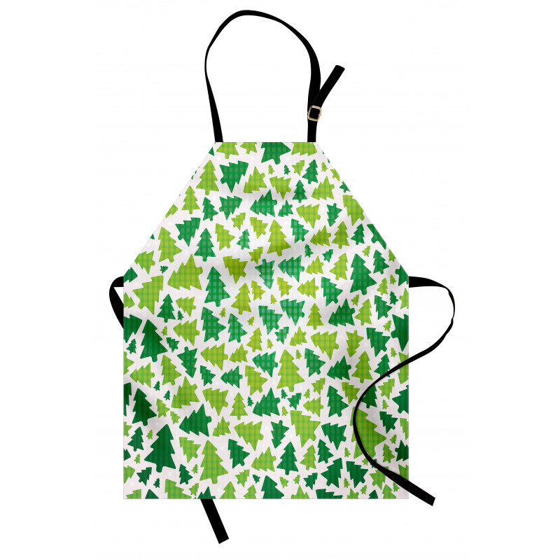 Fir Tree Silhouettes Apron