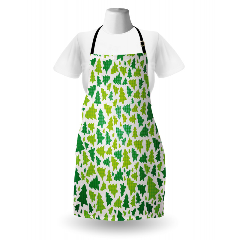 Fir Tree Silhouettes Apron