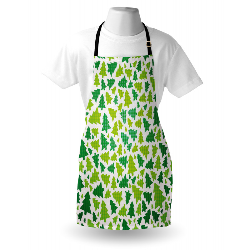 Fir Tree Silhouettes Apron