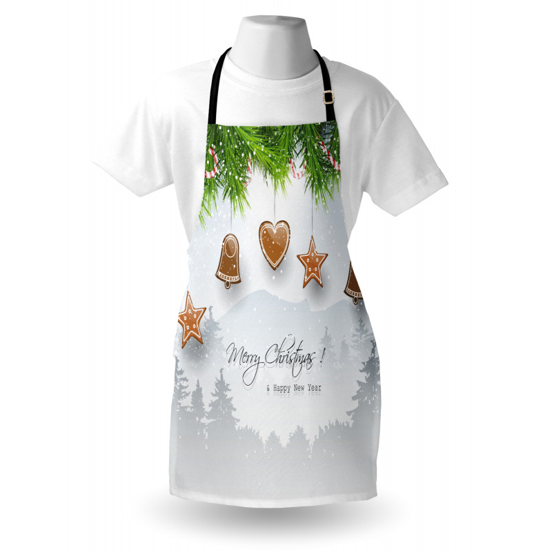 Gingerbread Fir Tree Apron