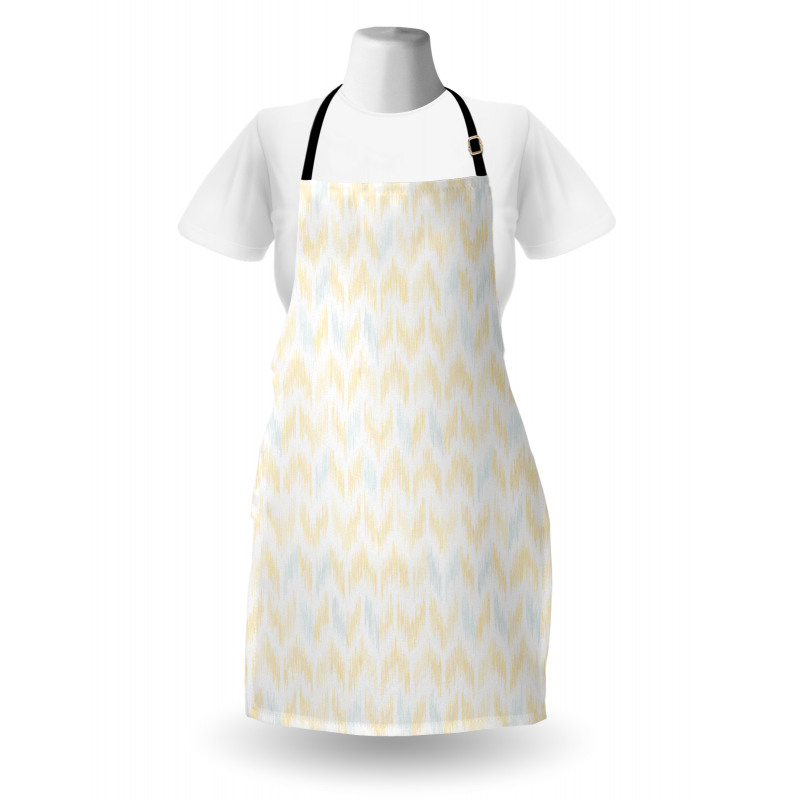 Ikat Style Tile Apron