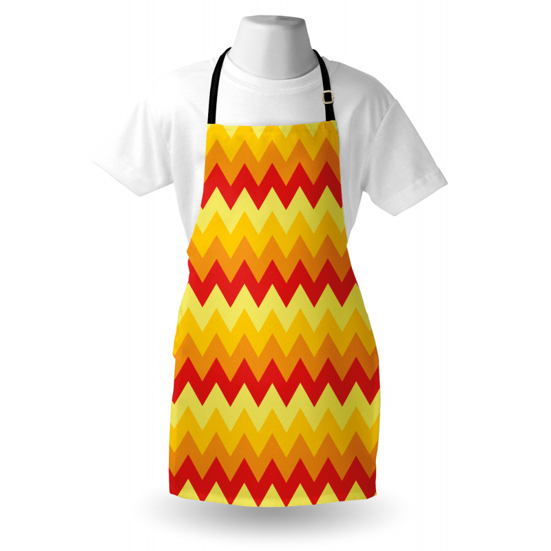 Warm Color Arrow Apron