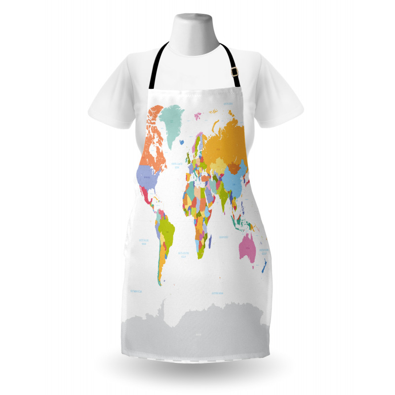 Detailed Political Colorful Apron