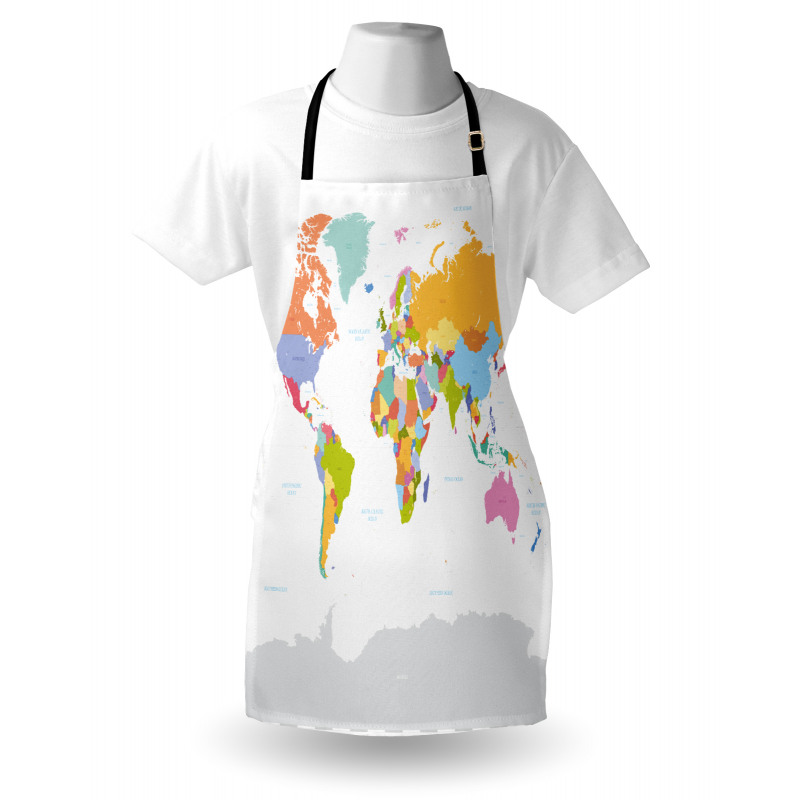 Detailed Political Colorful Apron