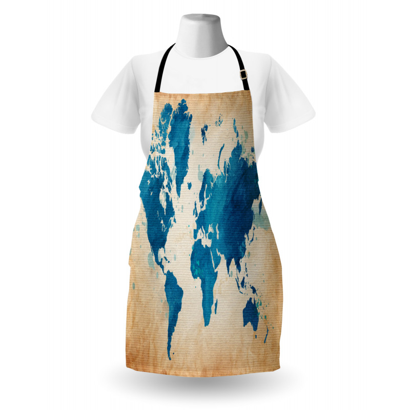 Vintage Watercolor Apron