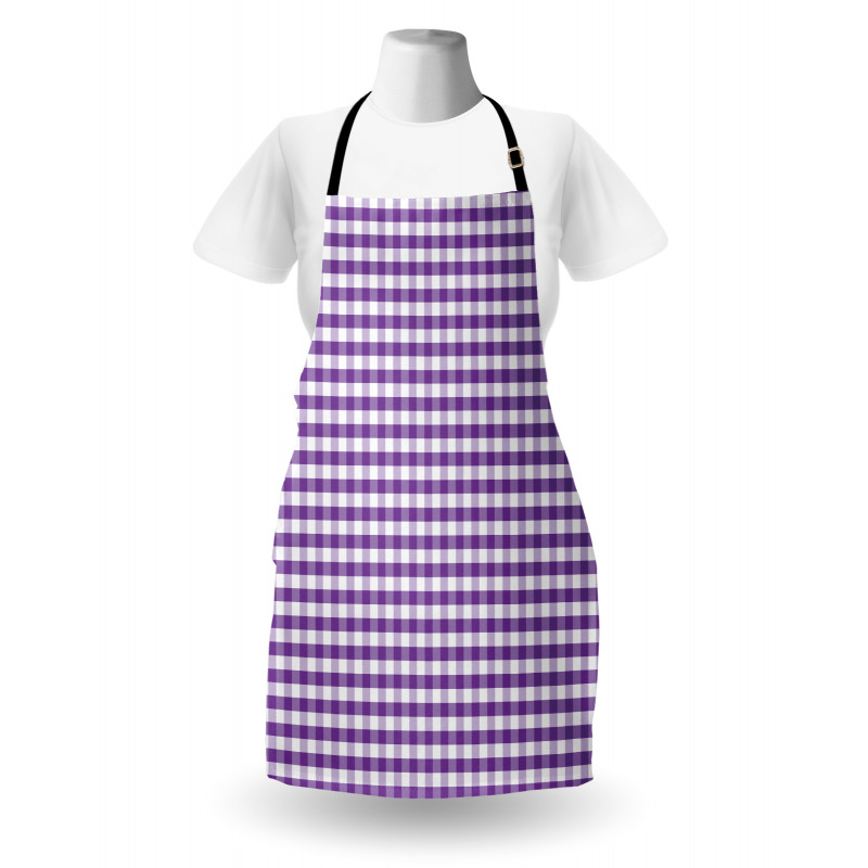 Gingham Vintage Style Apron