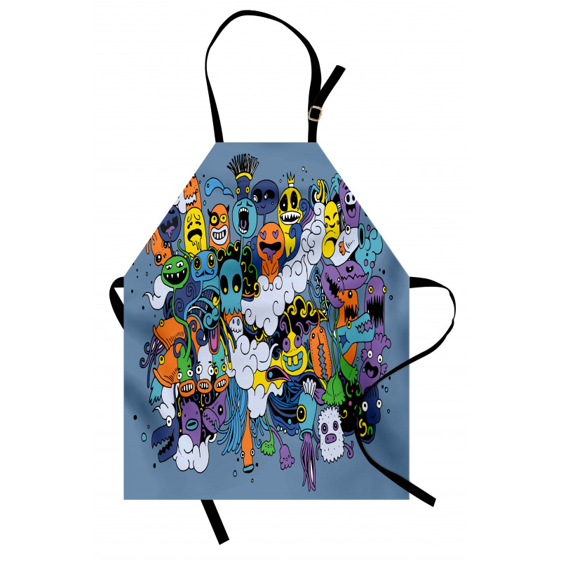 Funky Monsters Society Apron