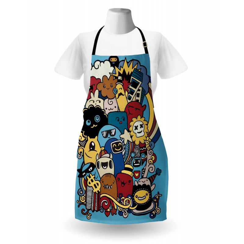 Various Monsters Universe Apron