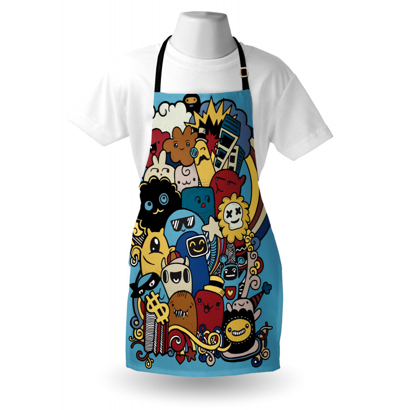 Various Monsters Universe Apron