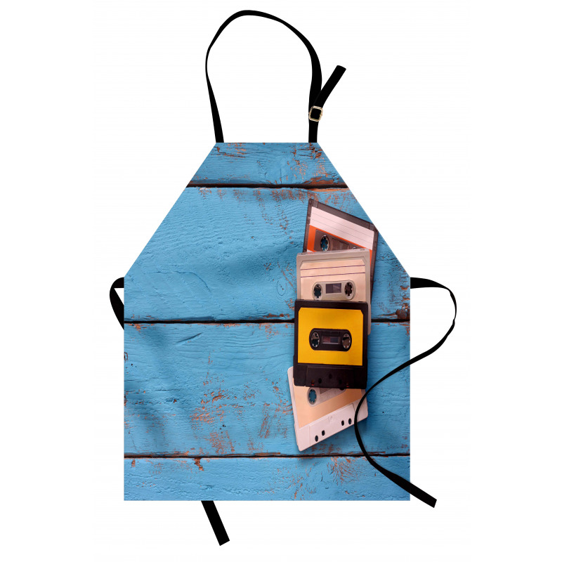 Vintage Cassette Tapes Apron