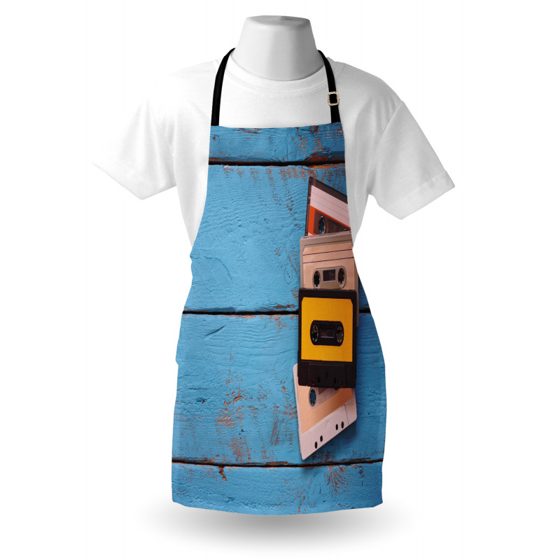 Vintage Cassette Tapes Apron