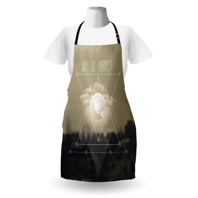 Life Is Perfect Vintage Apron