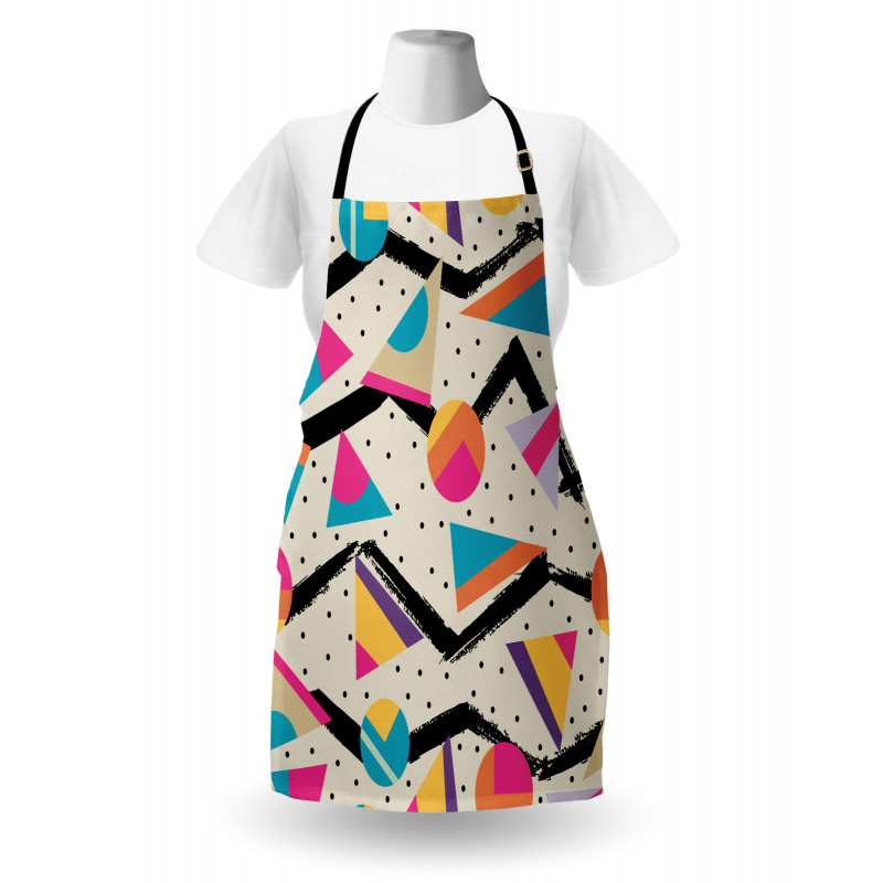 80s Funky Memphis Fashion Apron