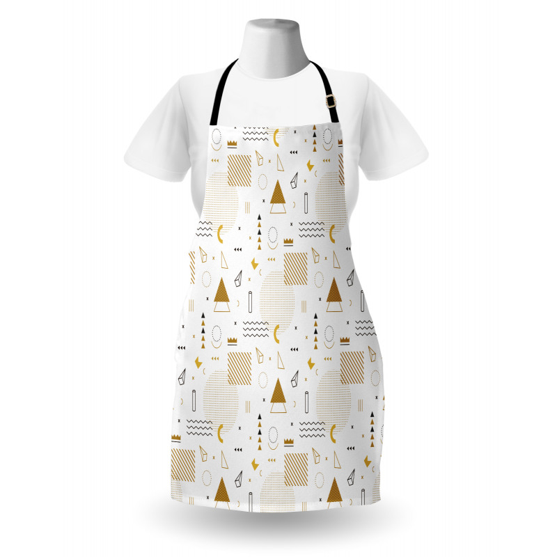 Memphis Geometric Apron