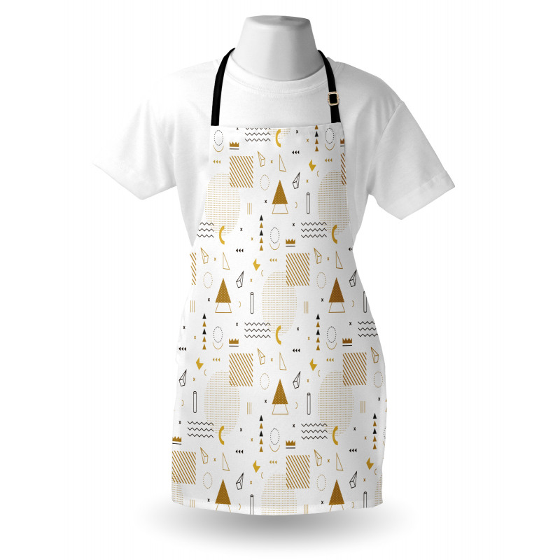 Memphis Geometric Apron