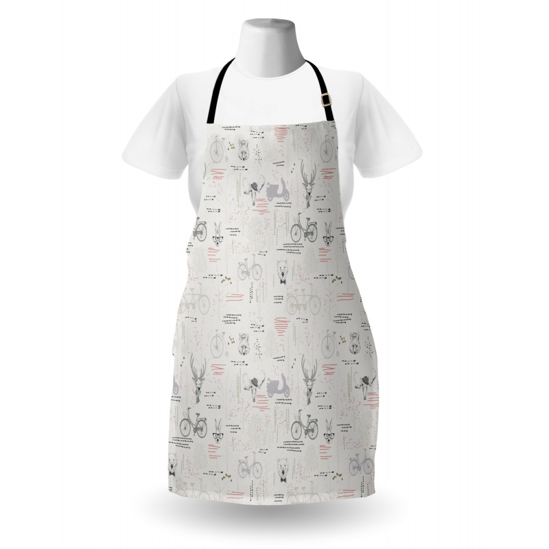 Minimalist Nature Pattern Apron