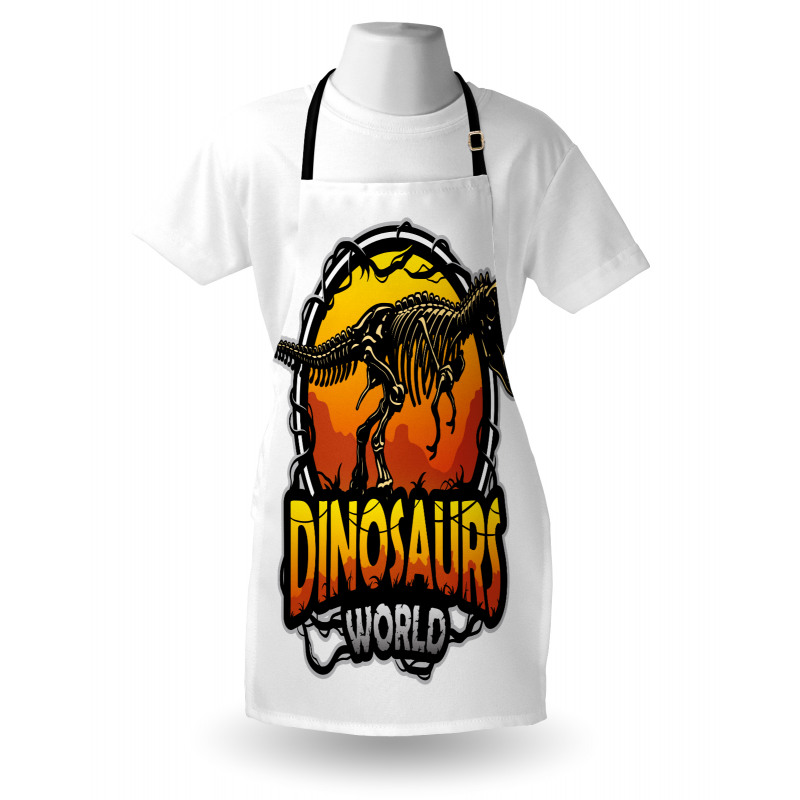 Dino World Scary Beast Apron