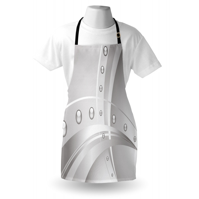 Lines Curves Balls Apron