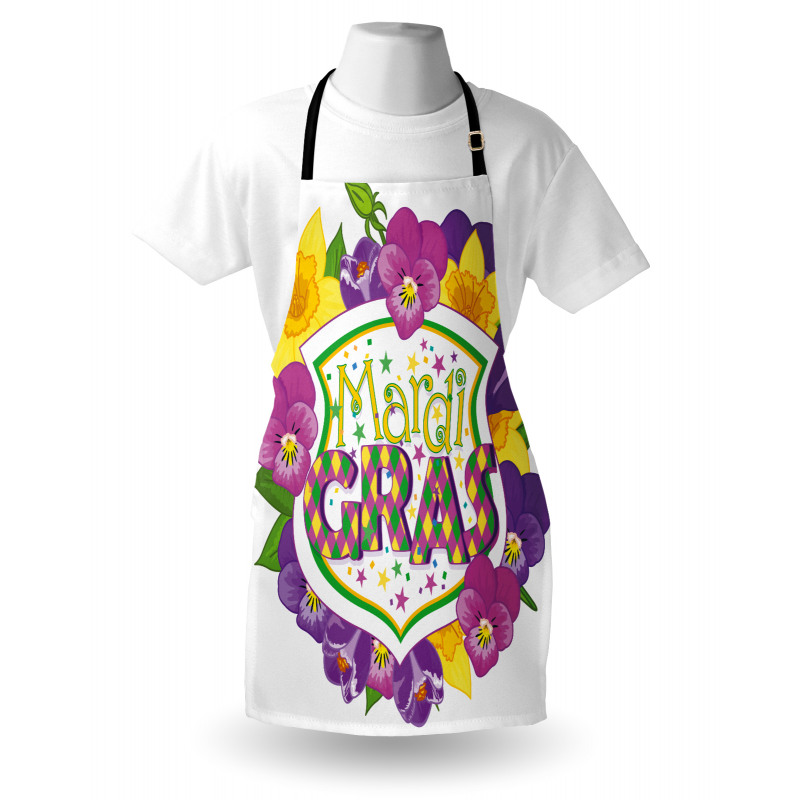 Blazon with Flowers Apron