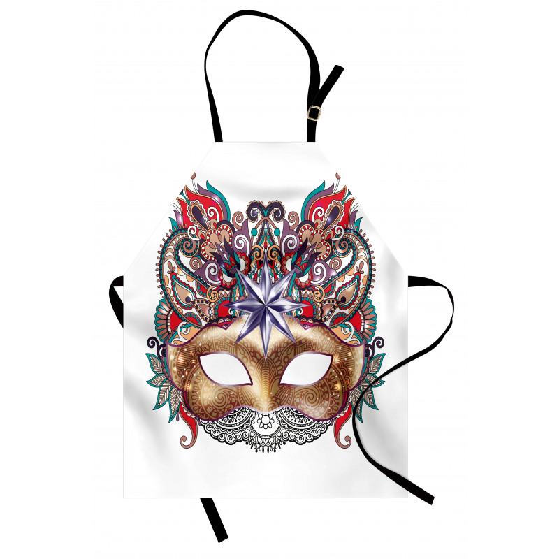 Venetian Ornate Mask Apron