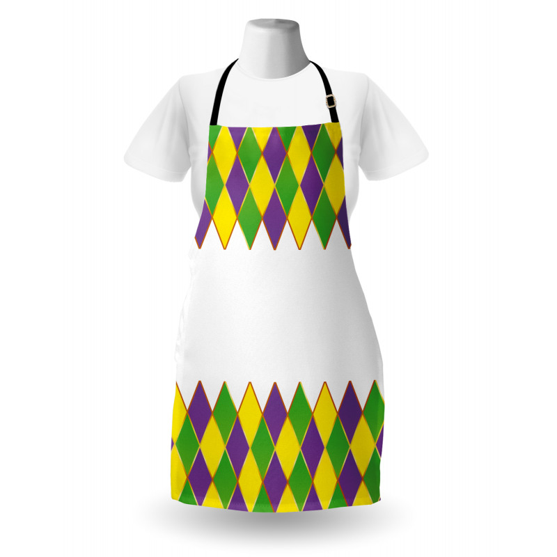 Carnival Colors Grid Apron