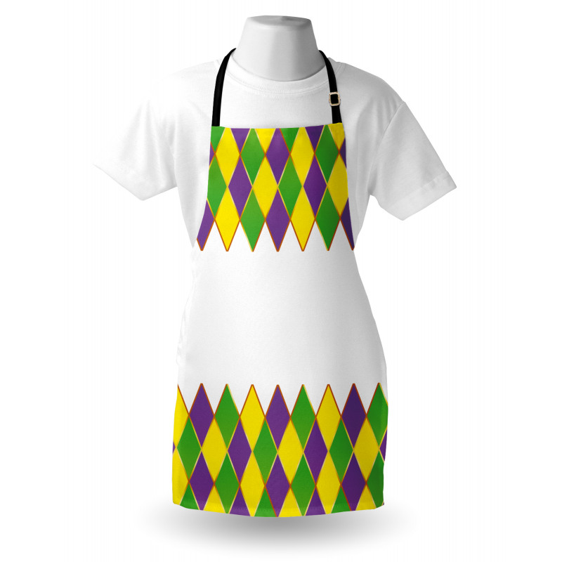 Carnival Colors Grid Apron