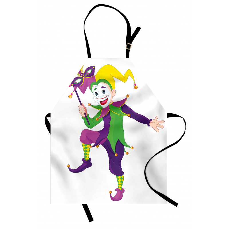 Cartoon Jester Apron