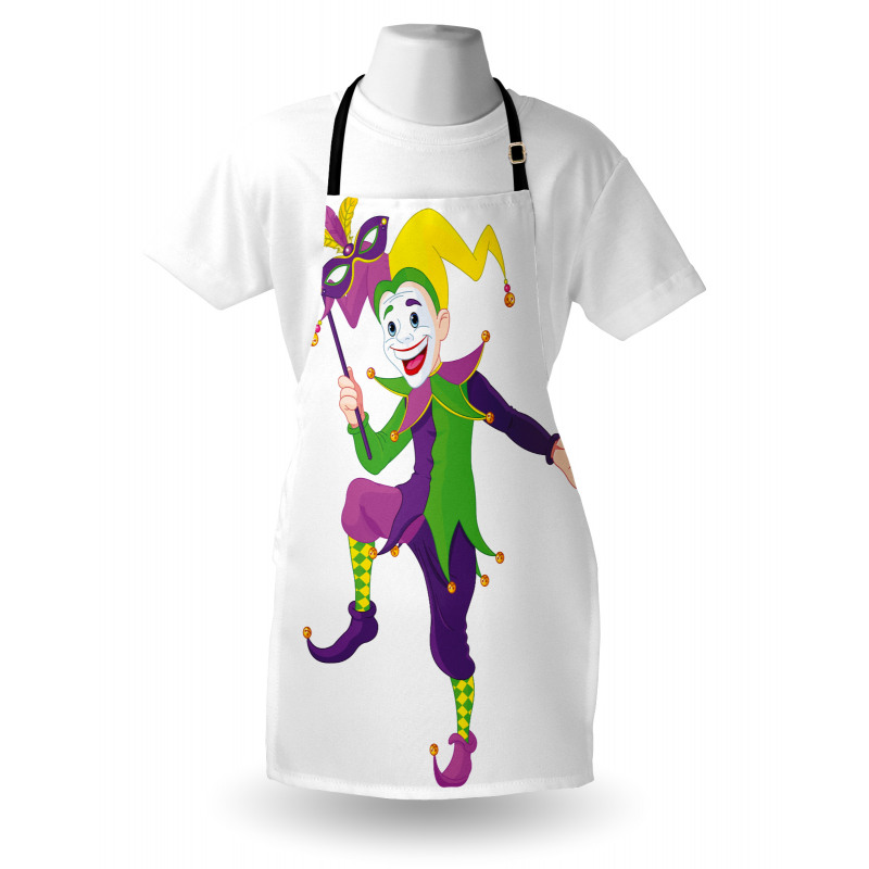 Cartoon Jester Apron