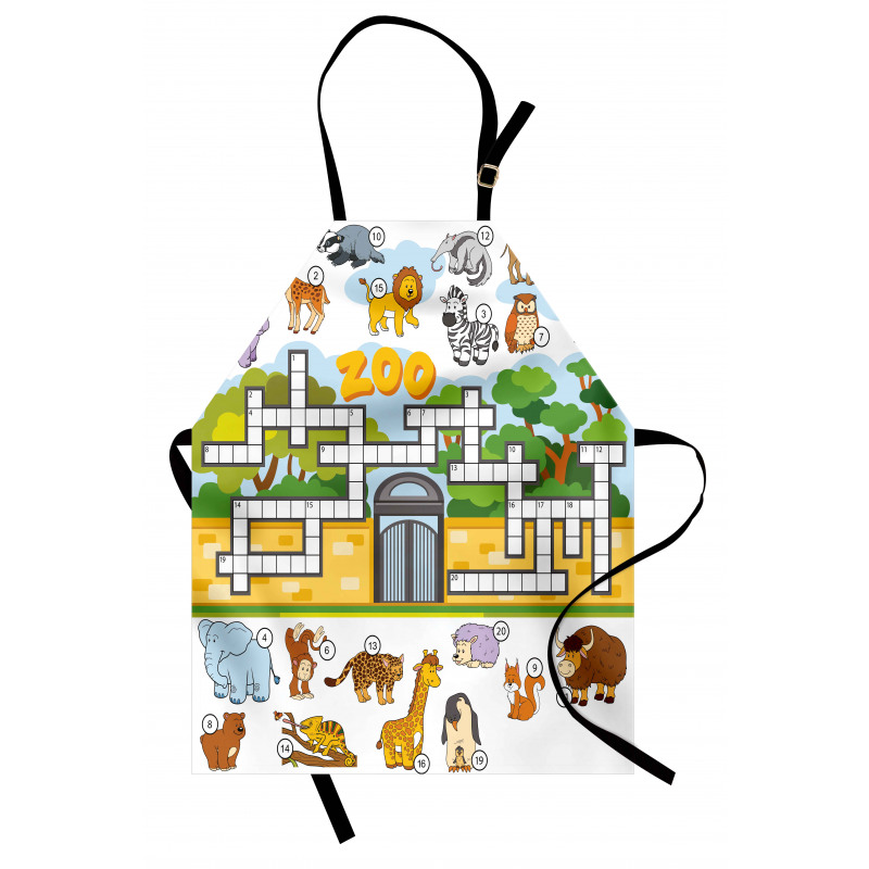 Zoo Theme Apron