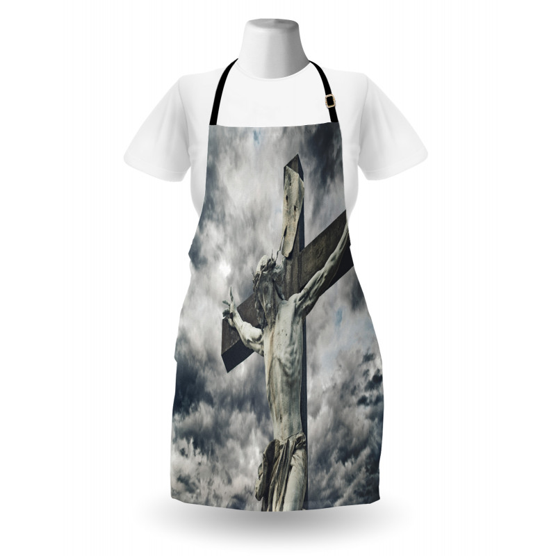 Stormy Dramatic Cloudscape Apron