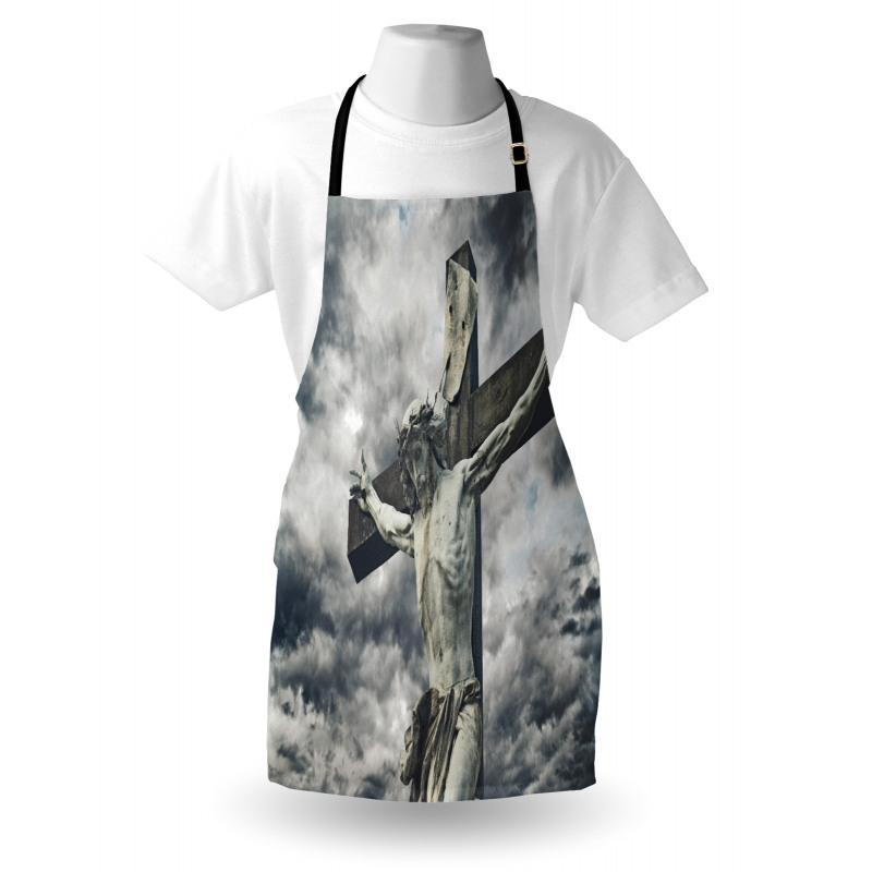 Stormy Dramatic Cloudscape Apron