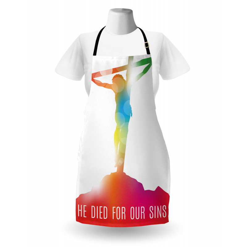 Scenery with a Message Color Apron