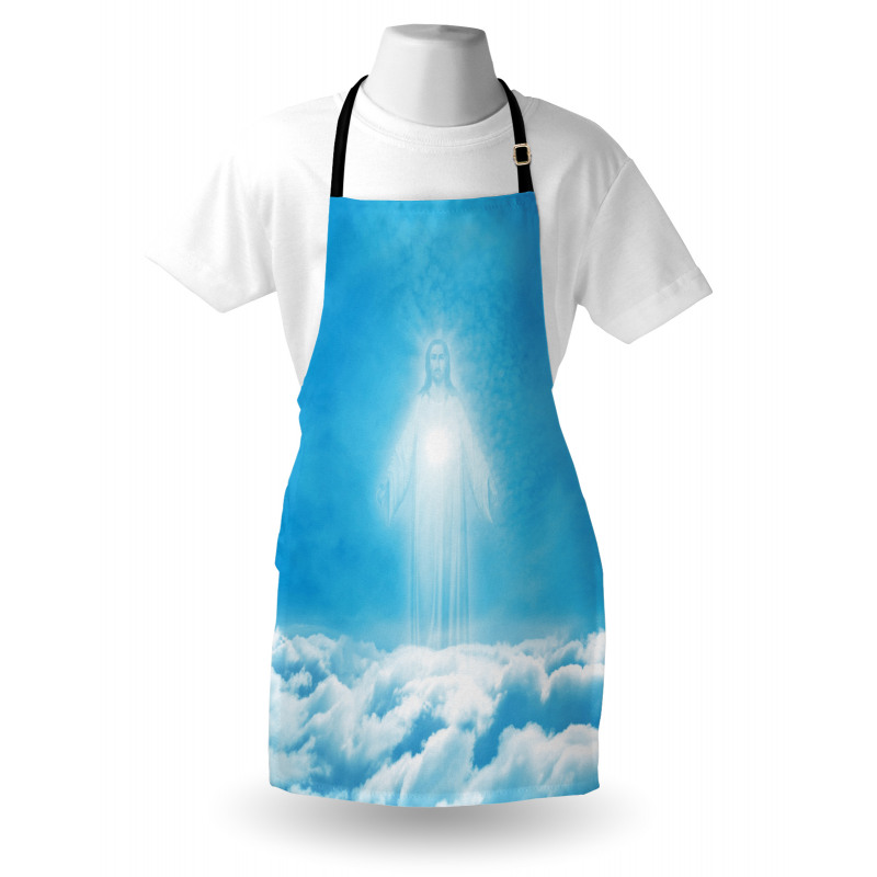 Above the Clouds Ancient Scene Apron