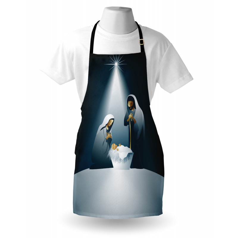 Family Mother Father Baby Apron