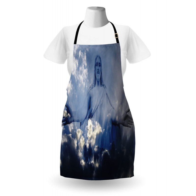 Open Arms Among in Storm Apron