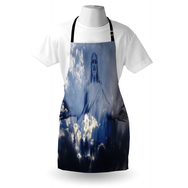 Open Arms Among in Storm Apron