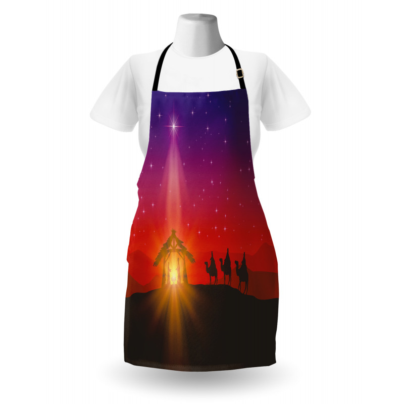 Star with Camels Desert Apron