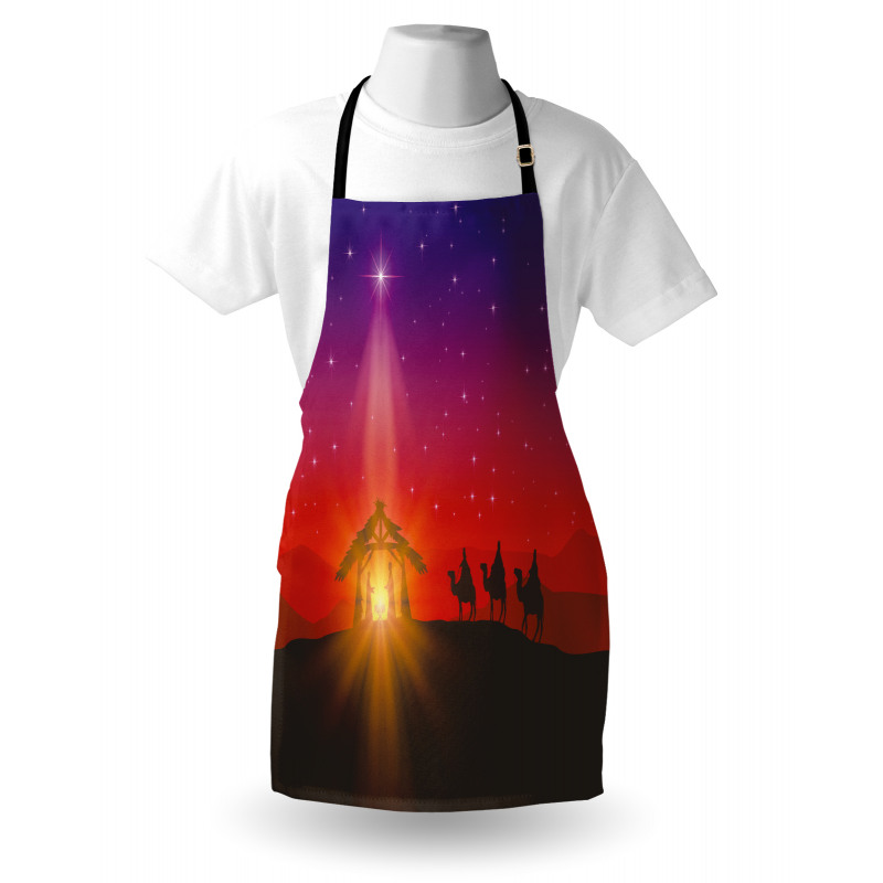 Star with Camels Desert Apron