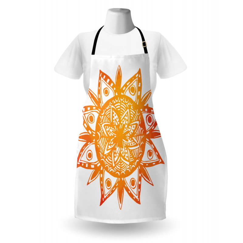 Watercolor Sun Apron