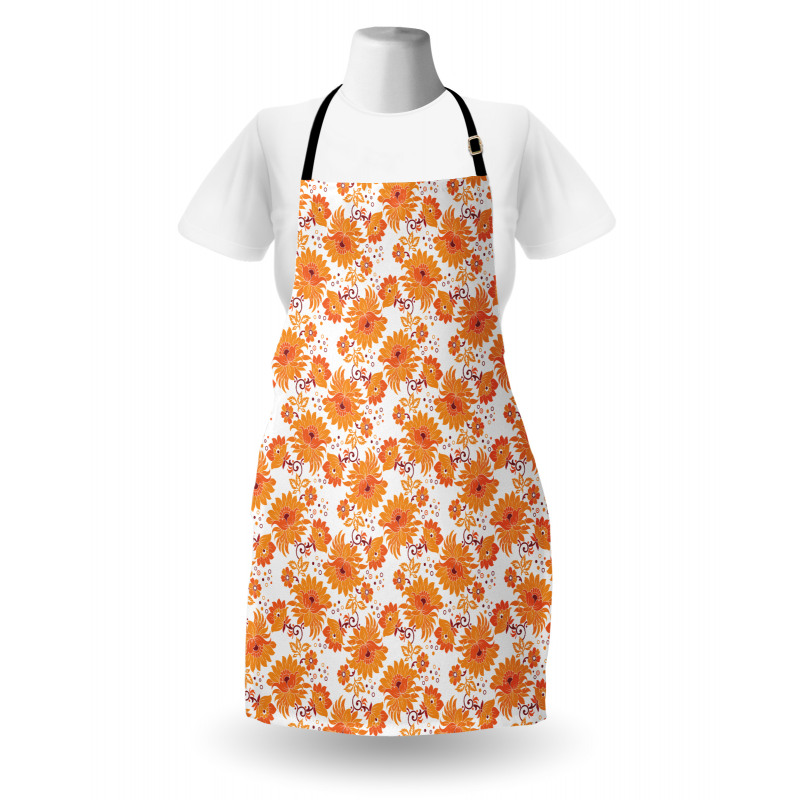 Old Damask Traditional Apron