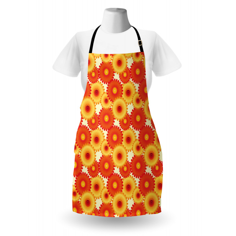 Gerbera Petals Graphic Apron