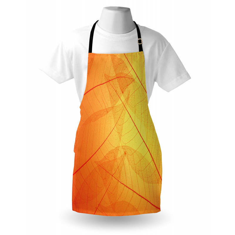 Autumn Nature Dry Leaves Apron