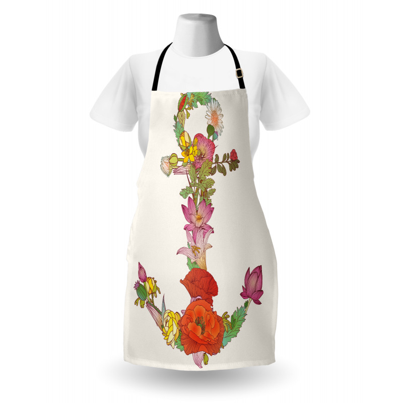 Spring Flowers Blooming Apron