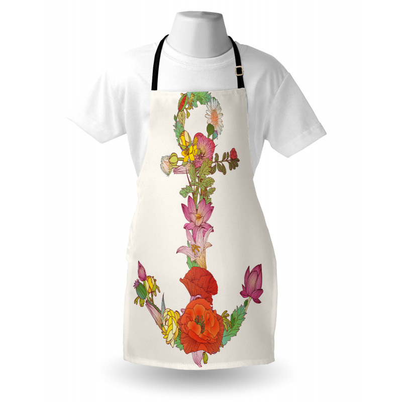 Spring Flowers Blooming Apron