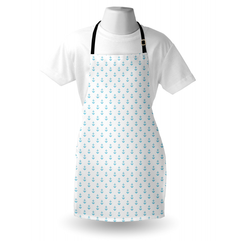 Blue Vivid Pattern Apron