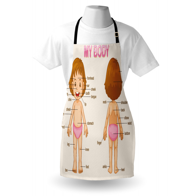 Cartoon Children Apron