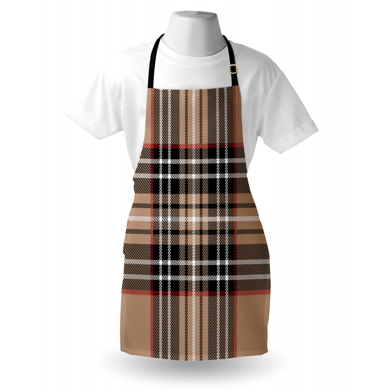 Classic British Plaid Apron