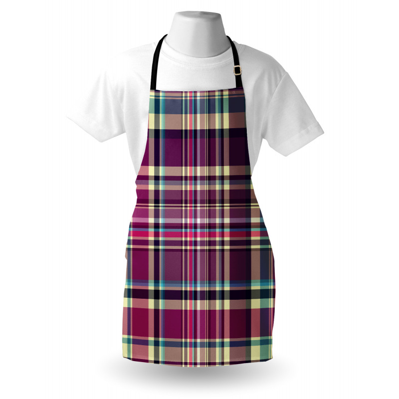 Vintage Purple Retro Apron