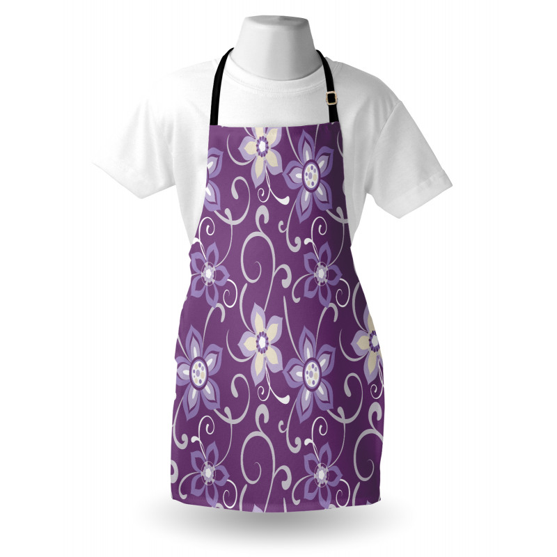 Lilacs with Leaves Apron